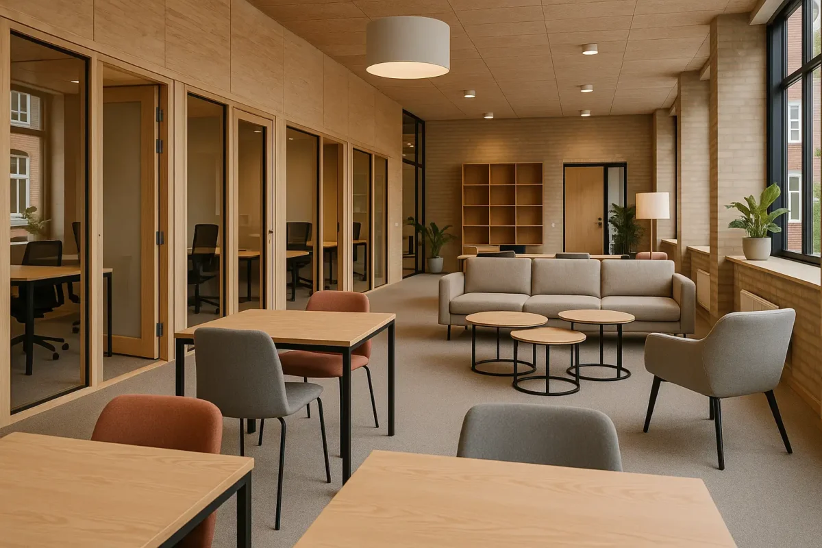 Kontorfællesskaber i mindre danske byer: nye muligheder